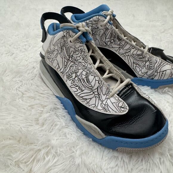Jordan Dub Zero Kids Sneakers Size 1.5Y - Picture 3 of 7